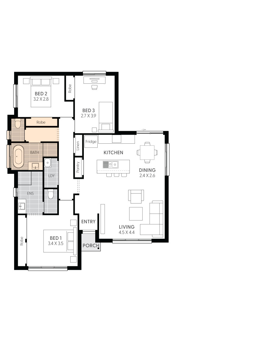 Ascot12-floor-plan-FREESTANDING-BATH-TO-ALTERNATE-BATH-LAYOUT-RHS