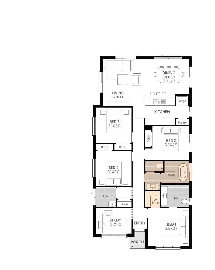 Bailie14-floor-plan-FREESTANDING-BATH-TO-ALTERNATE-BATHROOM-LHS