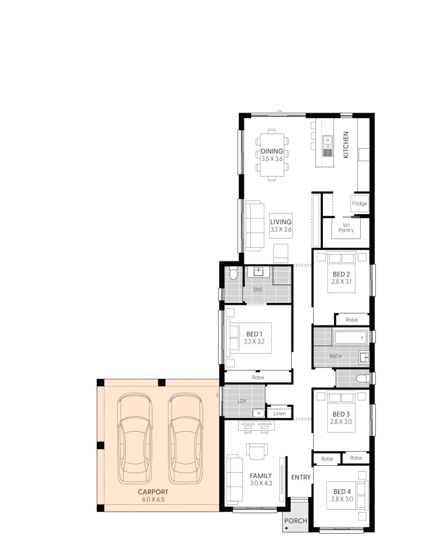 Derby16-floor-plan-DOUBLE-CARPORT-LHS