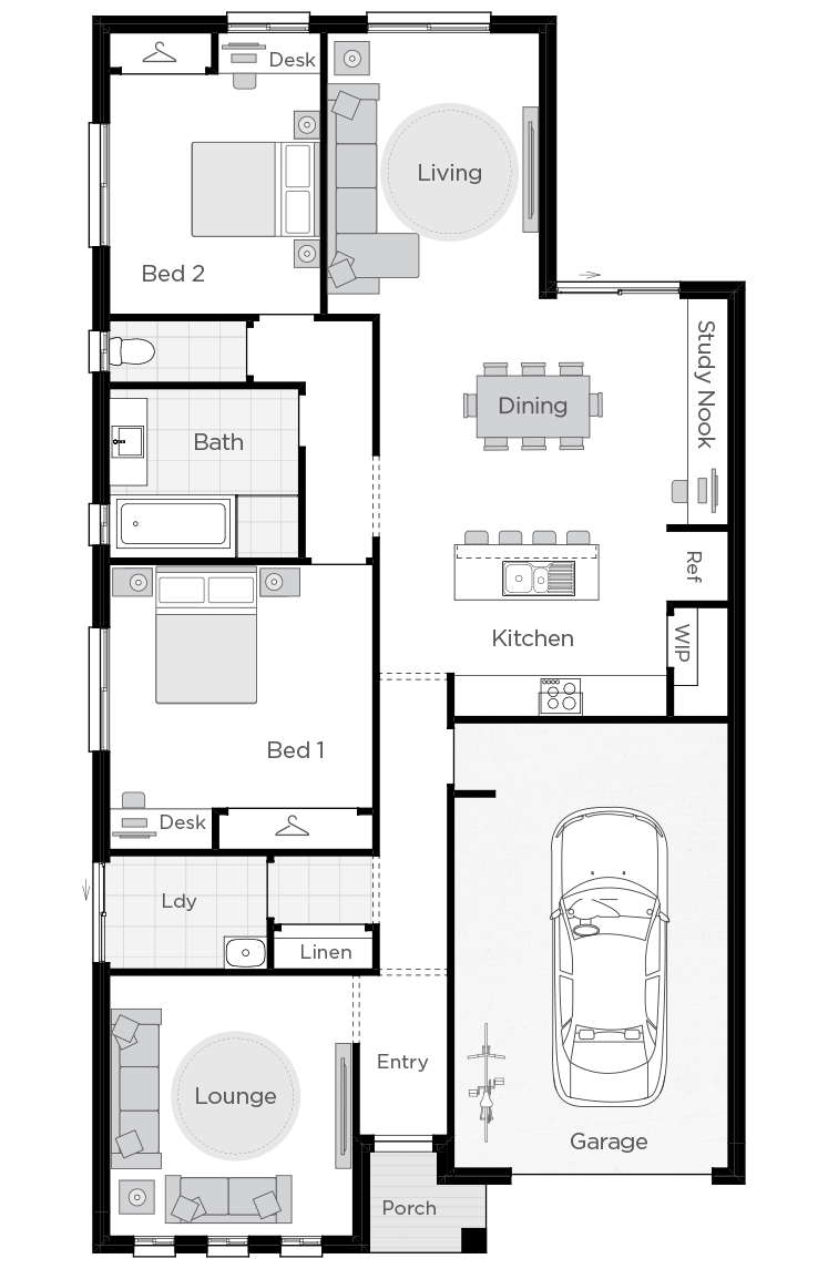 Duxton - Standard LHS Duxton - Standard LHS