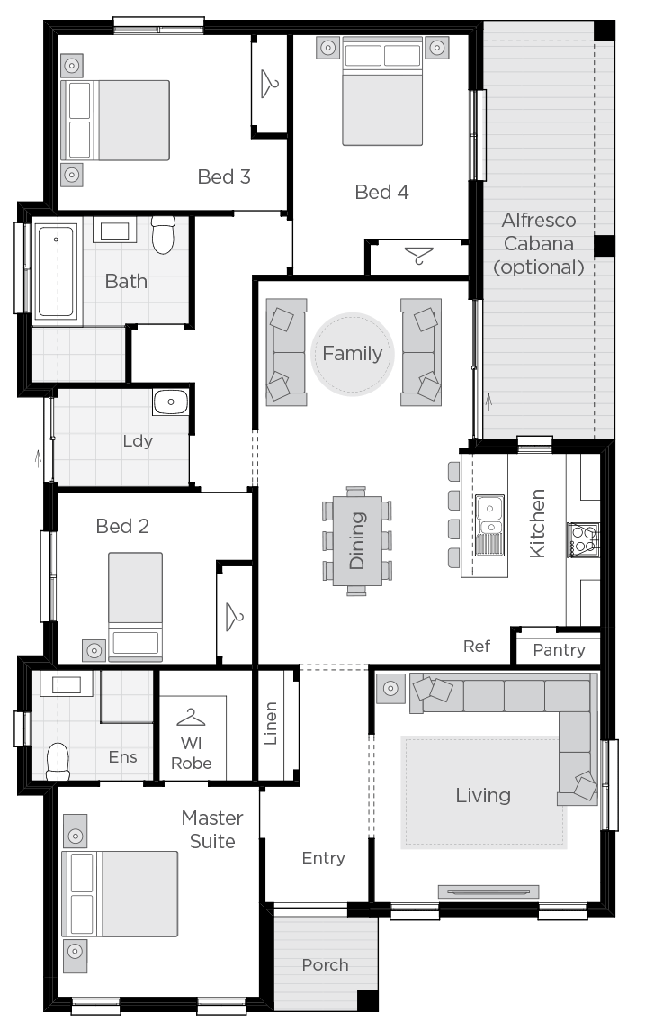 Amalfi floorplan lhs Amalfi floorplan lhs