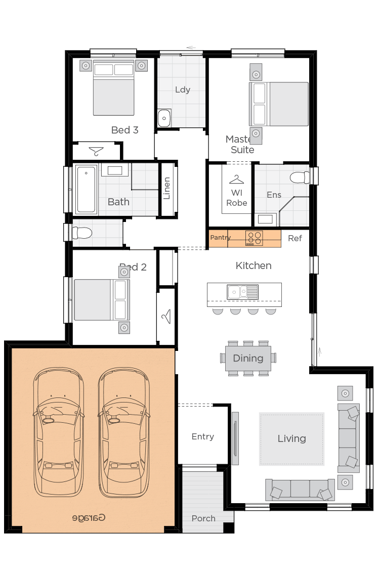 Corsica Upgrade floorplan rhs Corsica Upgrade floorplan rhs