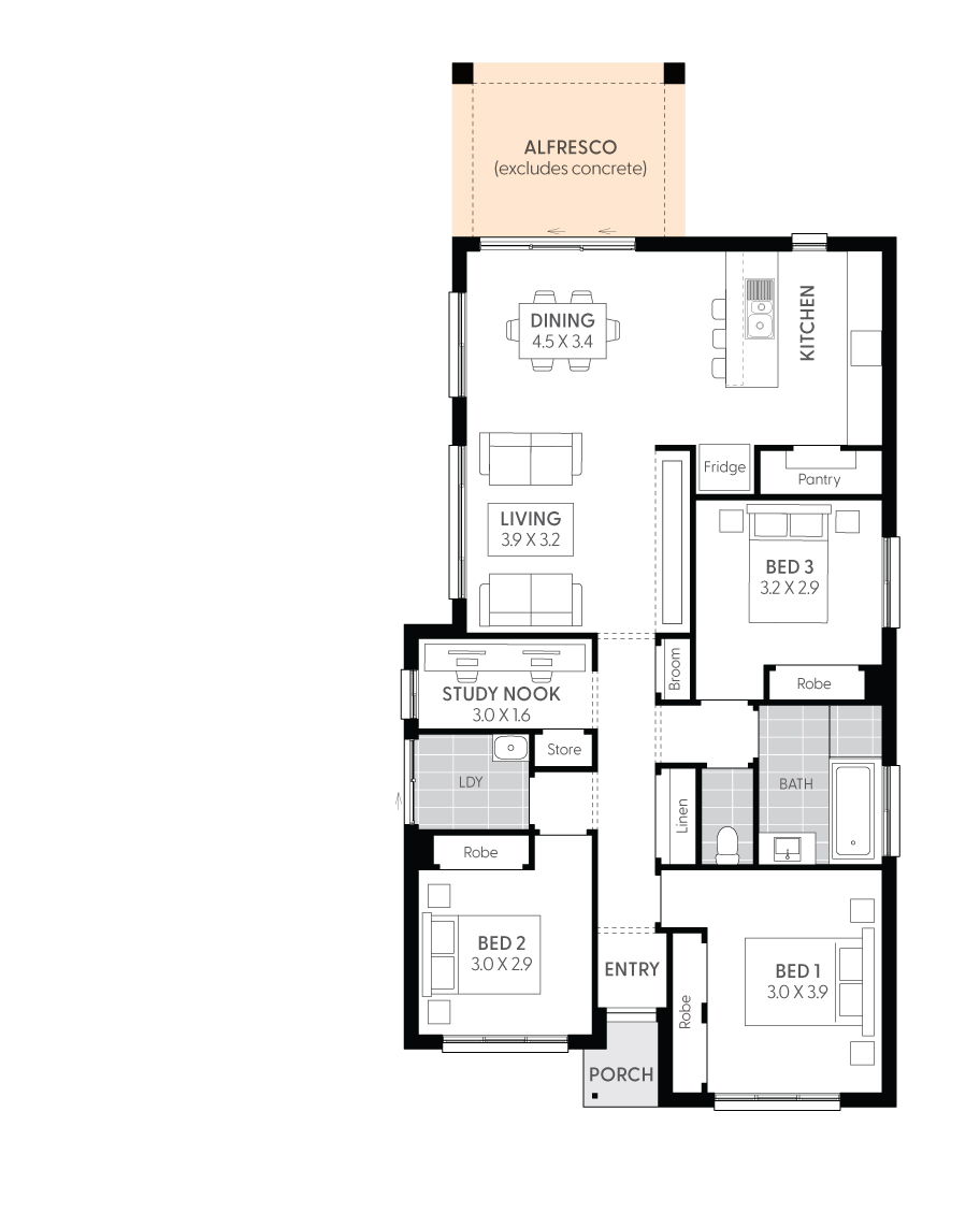 Targa13-Floor-Plan-ALFRESCO-(EXCLUDES-CONCRETE)-RHS