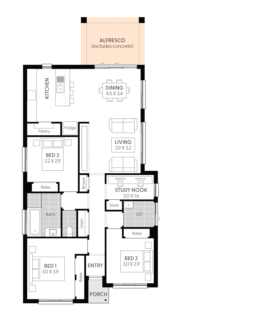 Targa13-Floor-Plan-ALFRESCO-(EXCLUDES-CONCRETE)-RHS