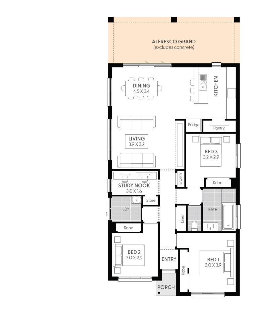 Targa13-Floor-Plan-ALFRESCO-GRAND-TO-GRAND-LIVING-(NO-CONCRETE)-RHS