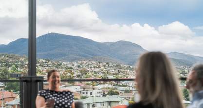 View of Kunanyi - Wilson Homes Office 