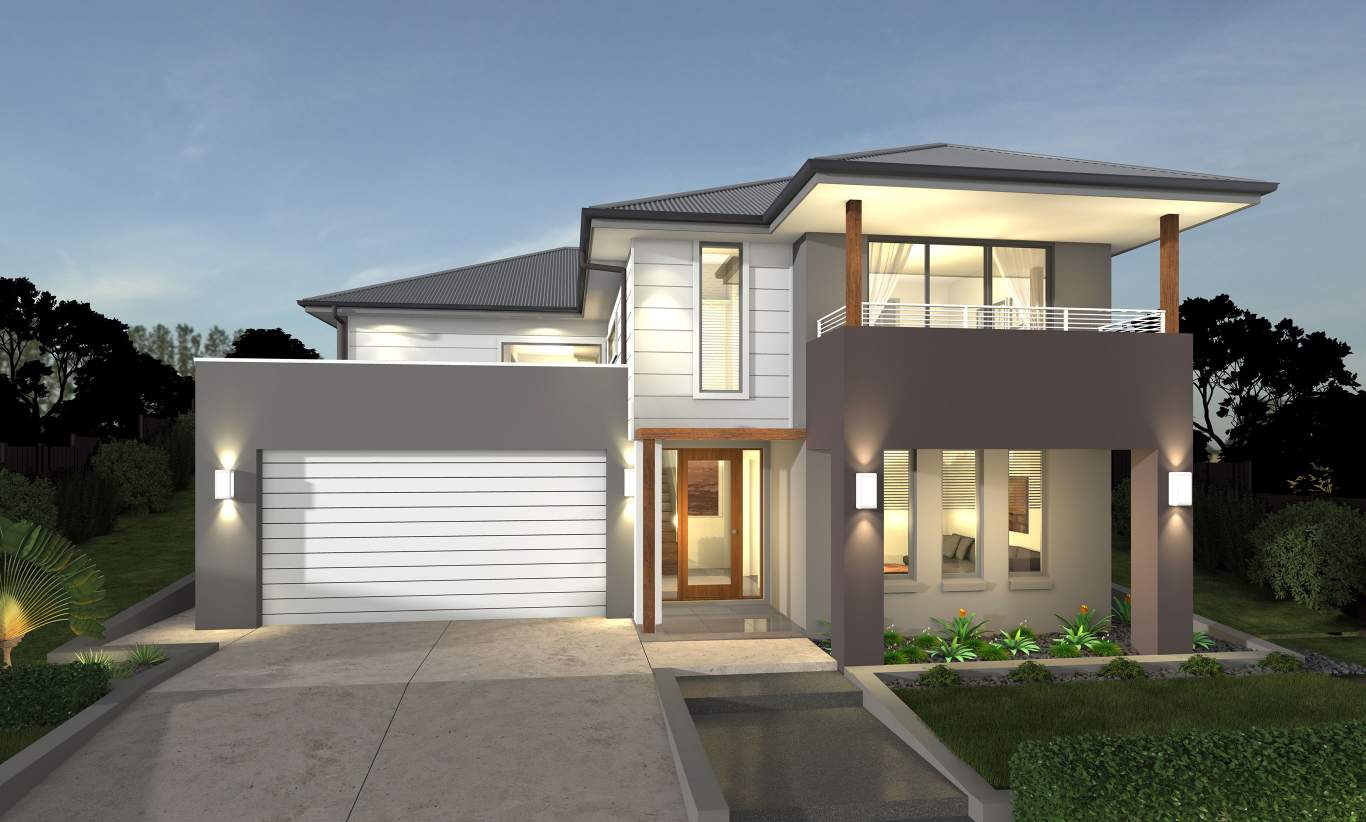 Coastal Retreat Split Level Home Design Two Storey Home Design 3