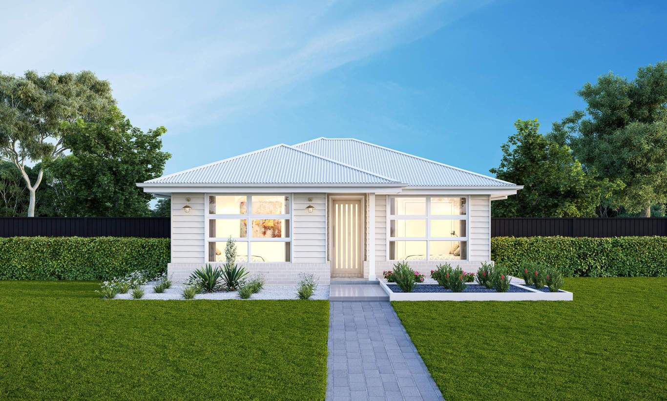 Targa Single Storey Home Design Saxon Facade