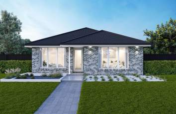 Crystal 14 Single Storey House Design Classic Facade