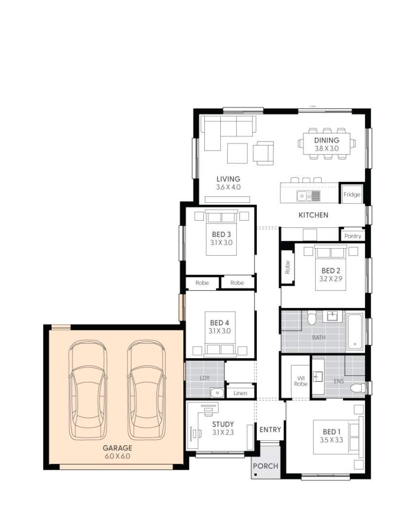 Bailie14-floor-plan-DOUBLE-GARAGE-LHS