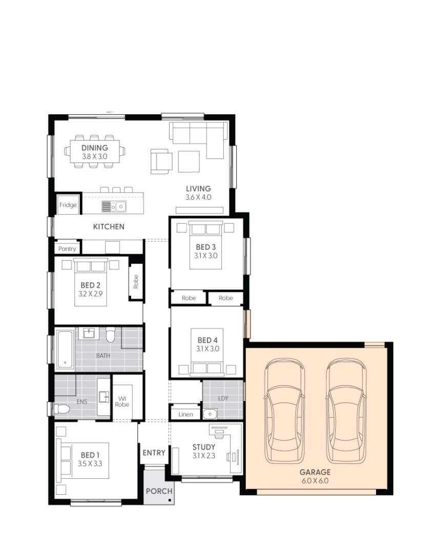 Bailie14-floor-plan-DOUBLE-GARAGE-LHS