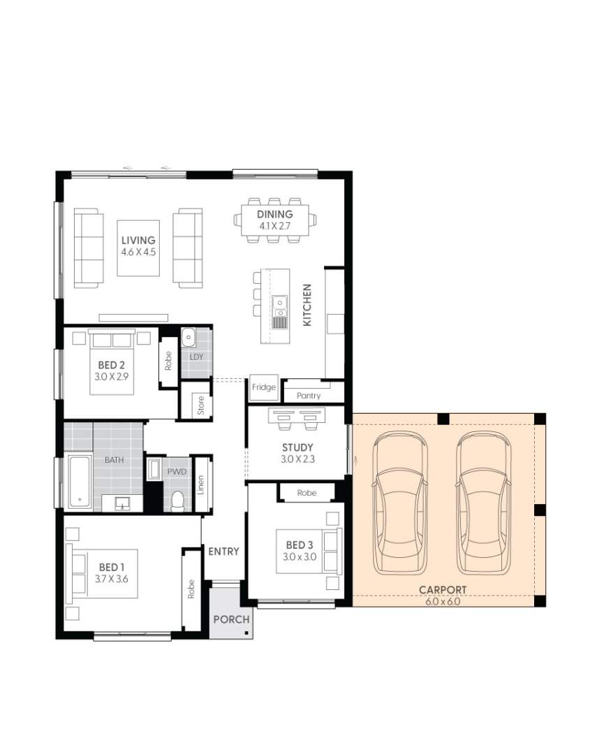 Crystal 14-floor-plan-DOUBLE-CARPORT-RHS Crystal 14-floor-plan-DOUBLE-CARPORT-RHS