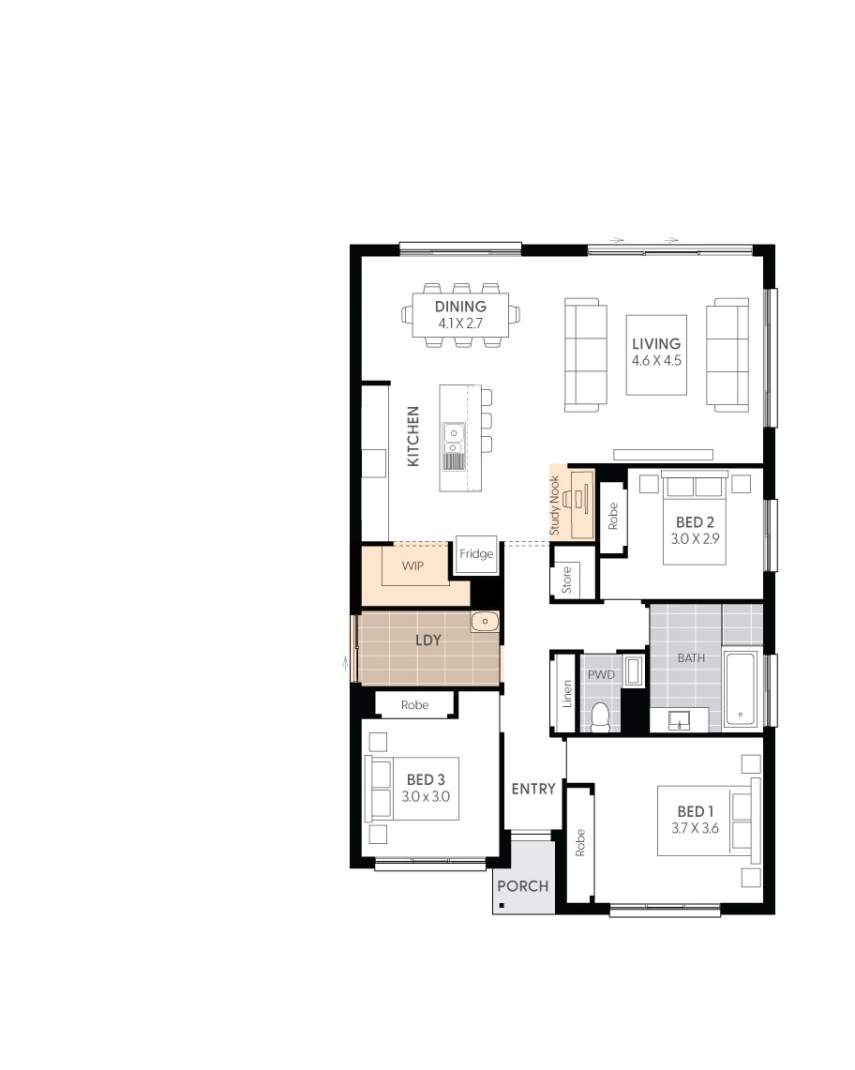 Crystal 14-floor-plan-LARGER-LAUNDRY-AND-WIP-OPTION-RHS