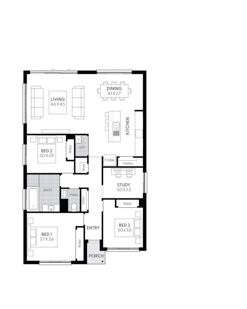 Crystal 14-single-storey-home-design-floor-plan-LHS Crystal 14-single-storey-home-design-floor-plan-LHS
