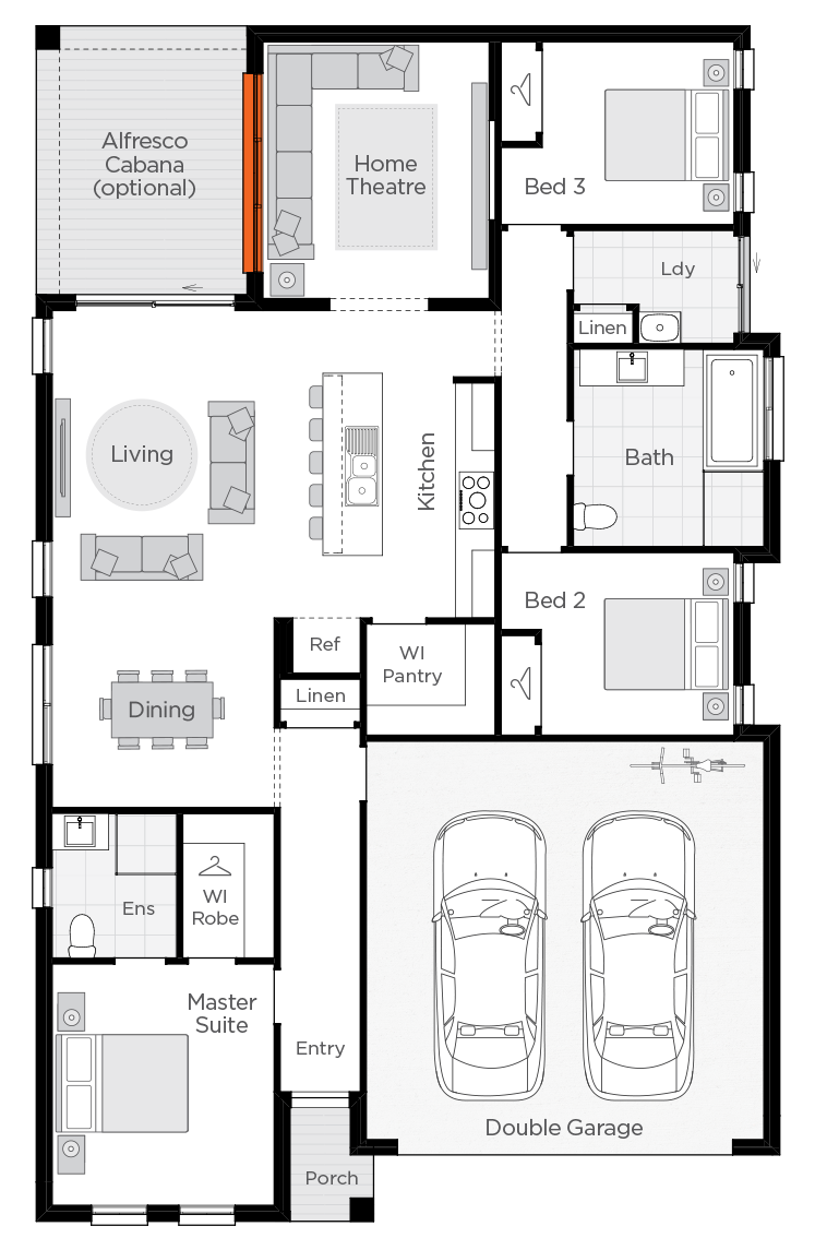 Albany floorplan lhs Albany floorplan lhs