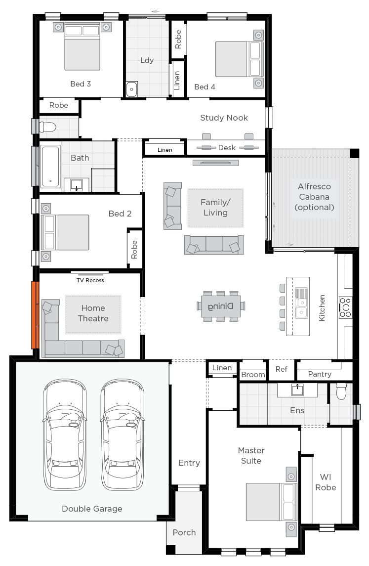 Belvedere floorplan rhs Belvedere floorplan rhs