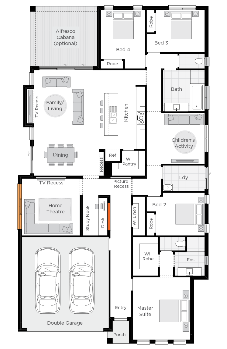 St Tropez floorplan rhs 