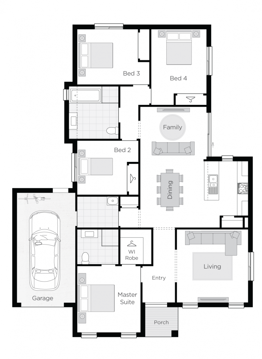 Amalfi Two - Standard LHS Amalfi Two - Standard LHS