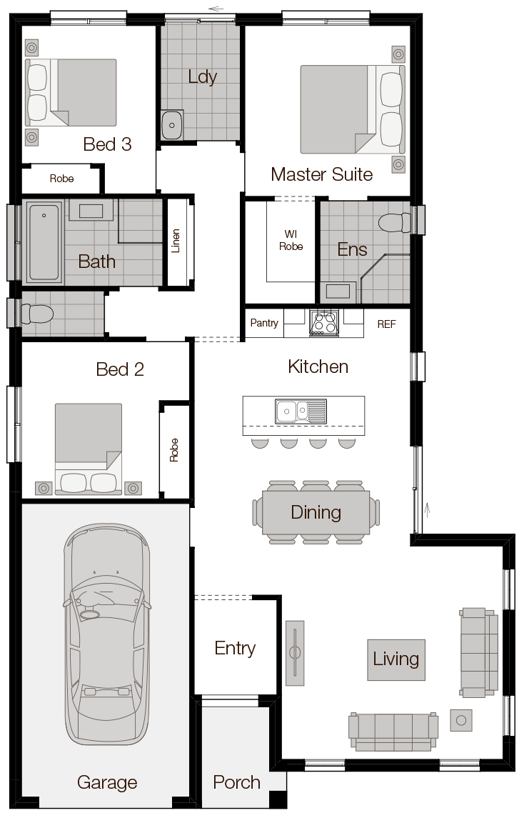 Corsica - Single Storey Home Corsica - Single Storey Home - Wilson Homes