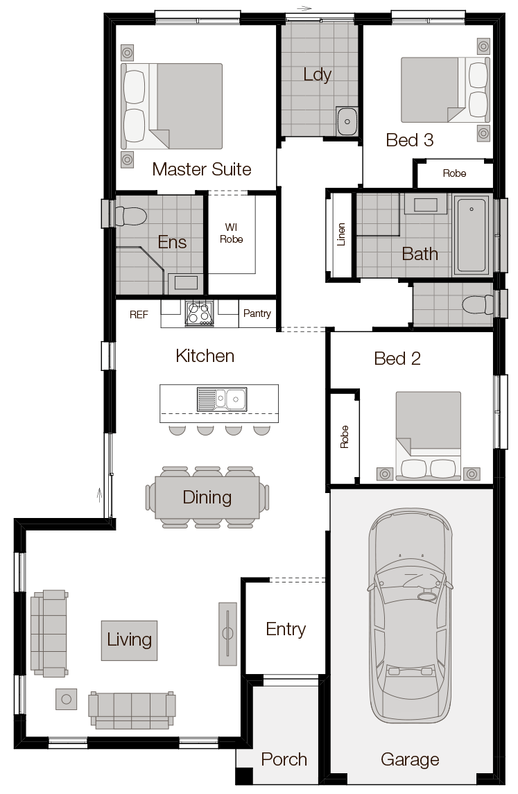 Corsica - Single Storey Home Corsica - Single Storey Home - Wilson Homes