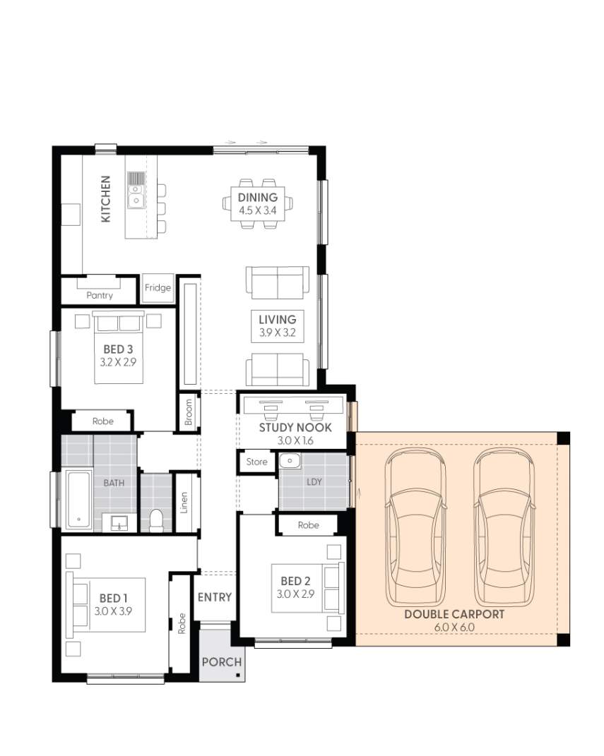 Targa13-Floor-Plan-DOUBLE-CARPORT-RHS Targa13-Floor-Plan-DOUBLE-CARPORT-RHS