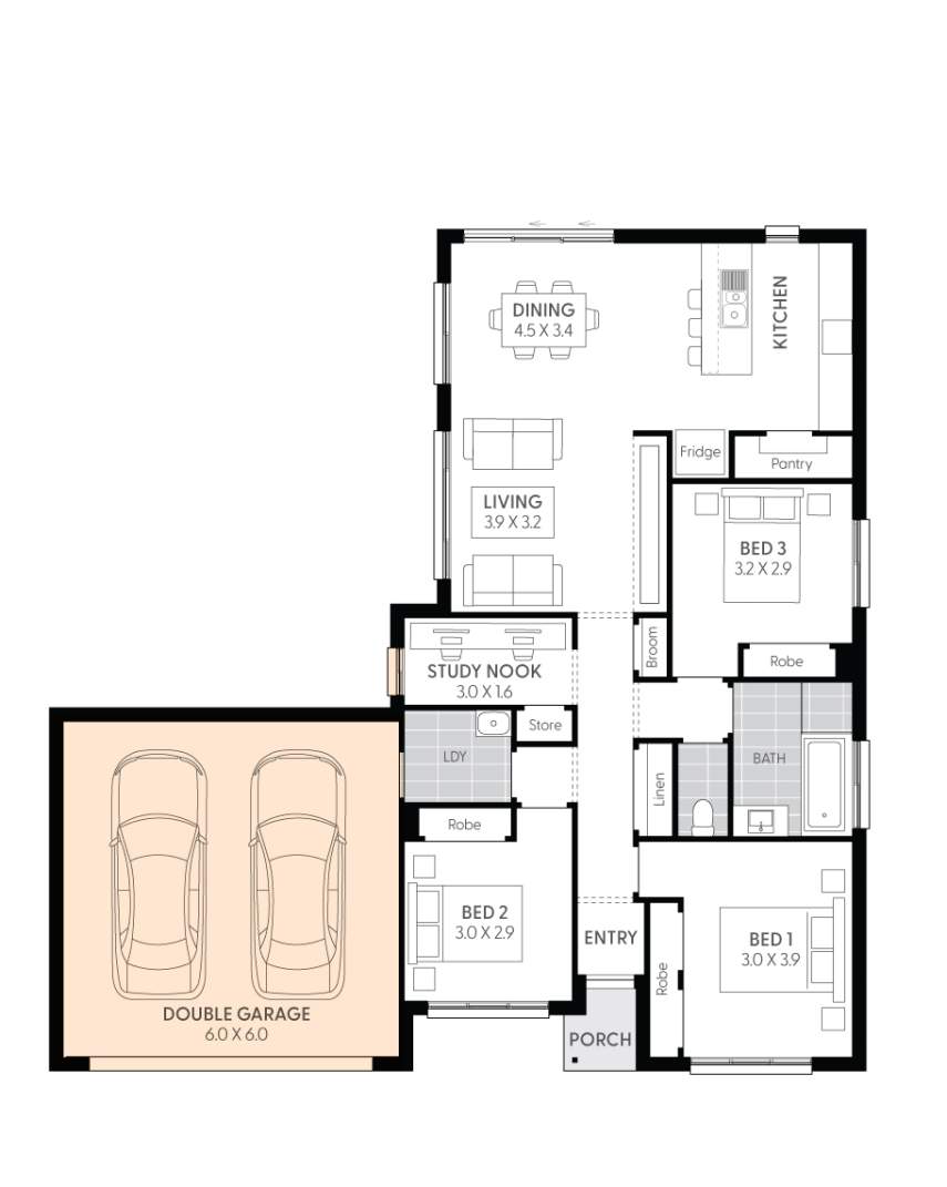 Targa13-Floor-Plan-DOUBLE-GARAGE-RHS Targa13-Floor-Plan-DOUBLE-GARAGE-RHS