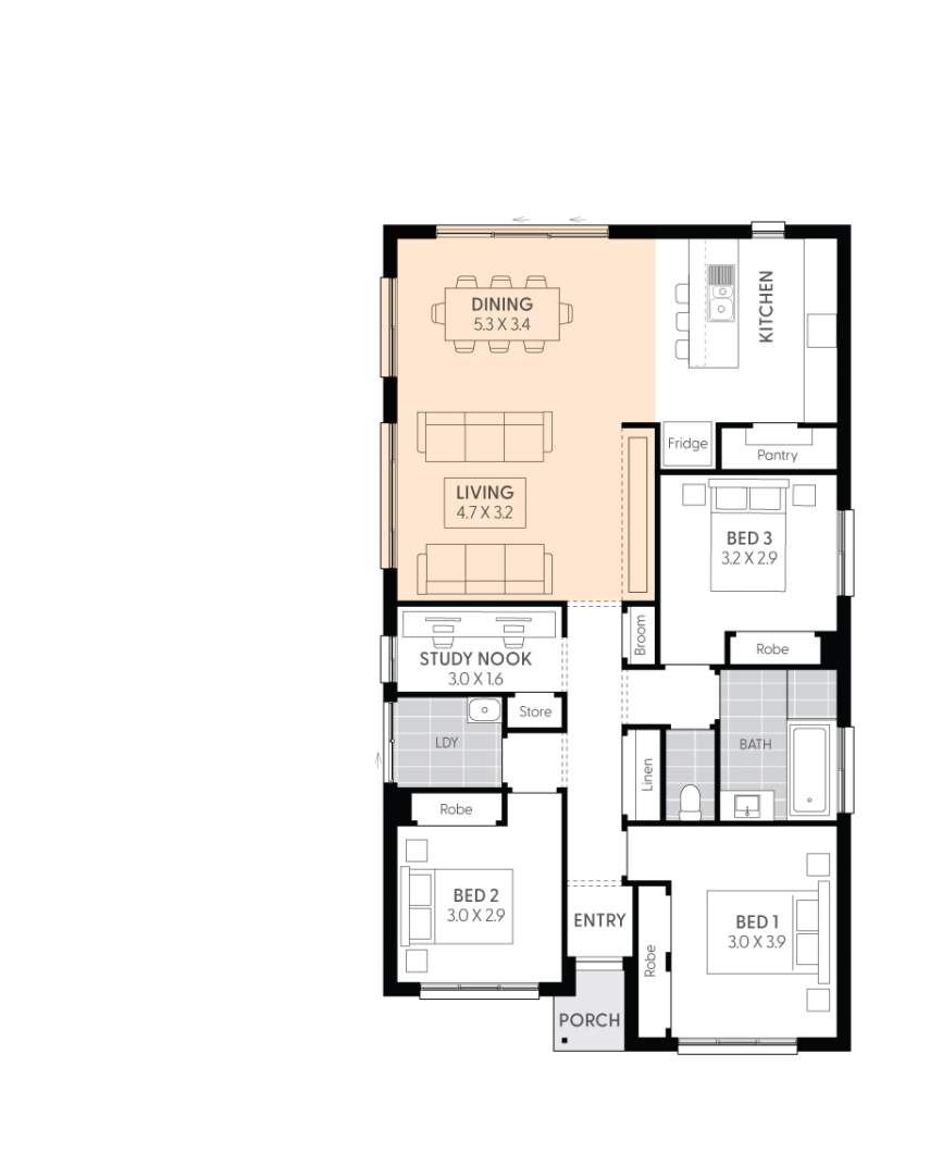 Targa13-Floor-Plan-GRAND-LIVING-DINING-OPTION-RHS