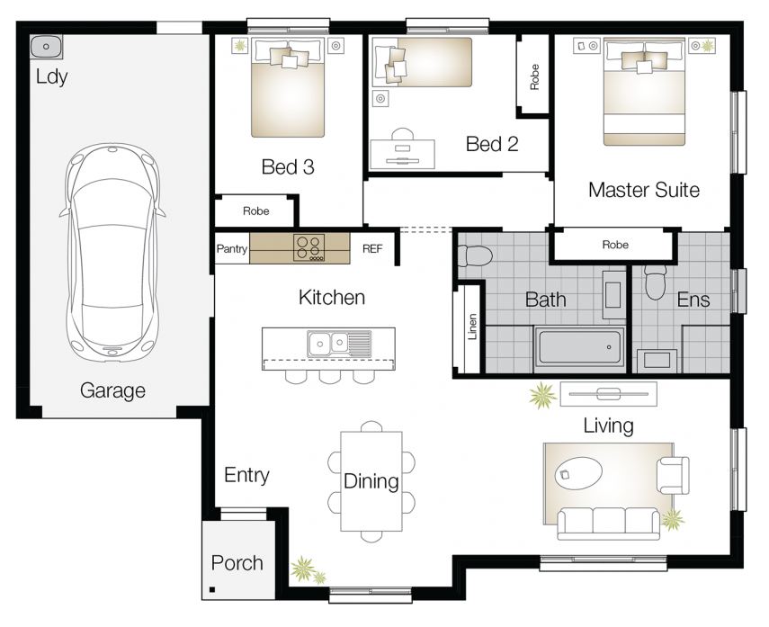 Crestwood – Single Storey Floor Plan Upgrade - Wilson Homes