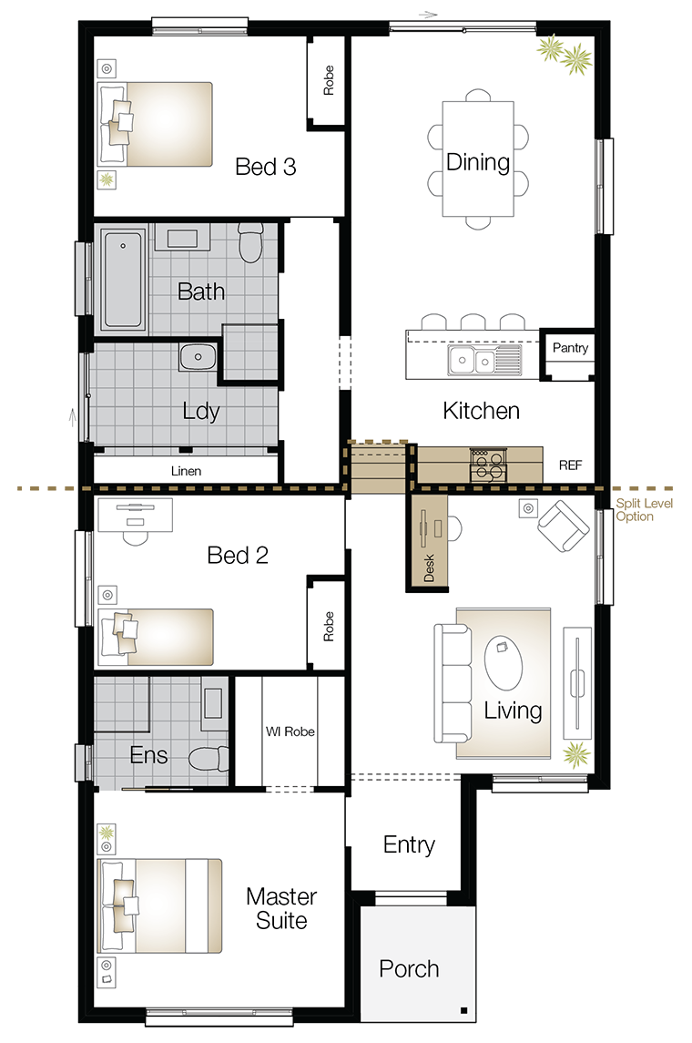 Jamison One – Single Storey Floor Plan Upgrade - Wilson Homes
