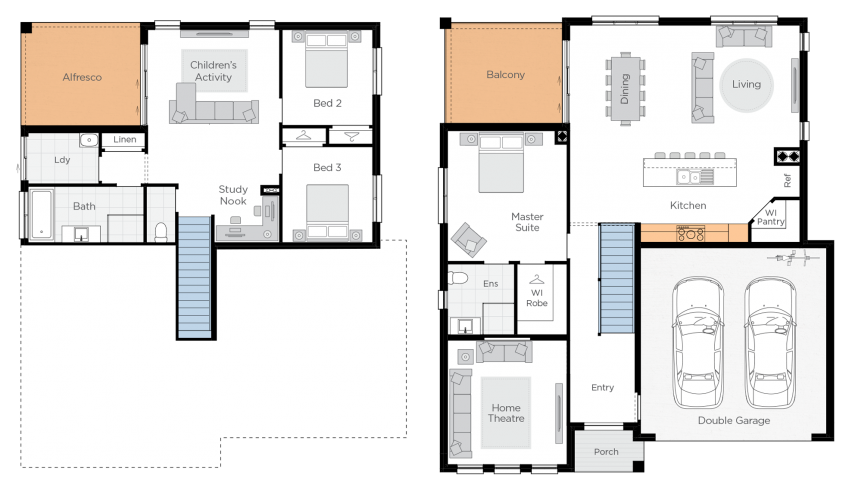 Freshwater One Upgrade floorplan lhs 