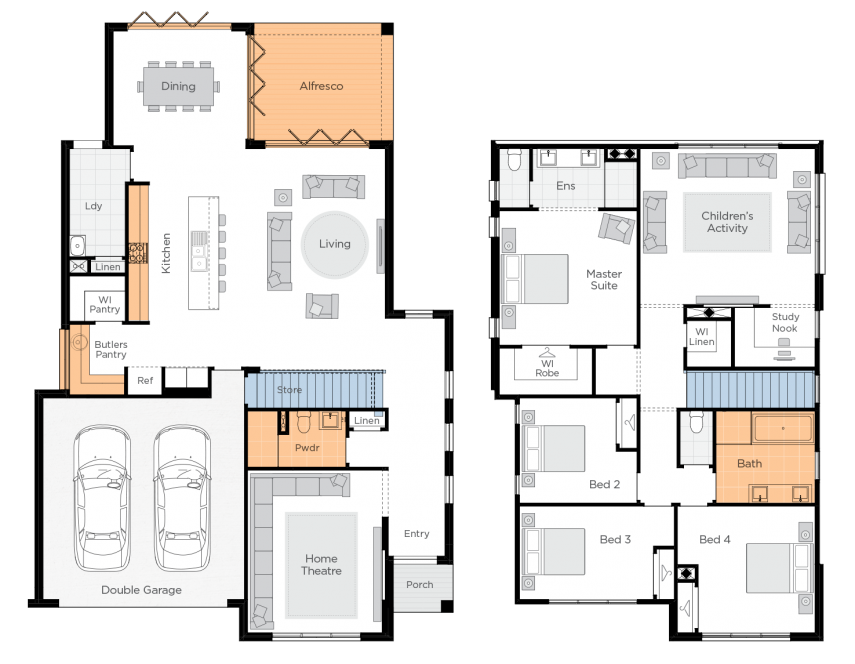 Oceania Upgrade floorplan lhs 