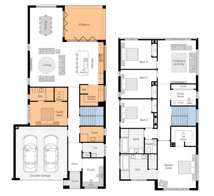 Pittwater Upgrade floorplan lhs 