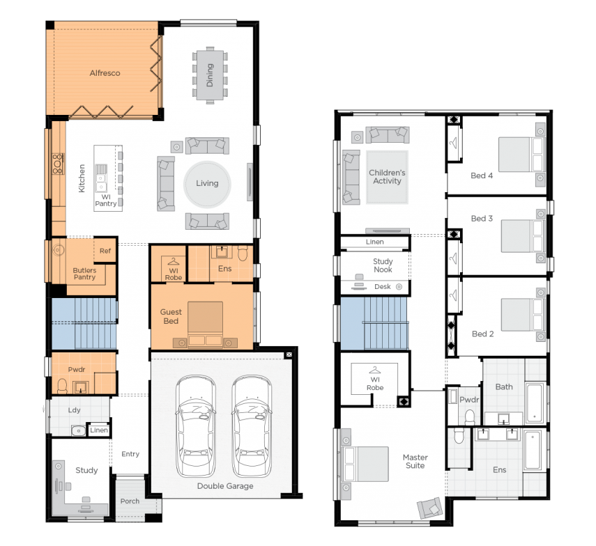 Pittwater Upgrade floorplan lhs 