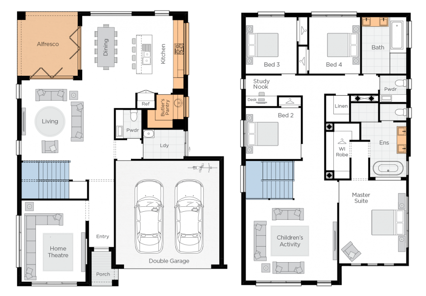 Seabreeze Upgrade floorplan lhs 