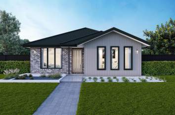 Bailie 14 - Single Storey Home Design Verve Facade