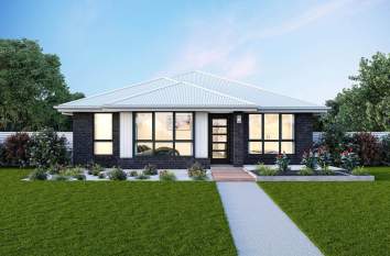Eden 13 - Single Storey Home Design Boardwalk Facade Lot 31, Grange Estate House & Land Package