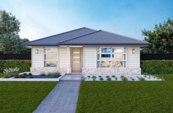 Hamilton 15 Single Storey Home Design Saxon Facade Hamilton 15 Single Storey Home Design Saxon Facade