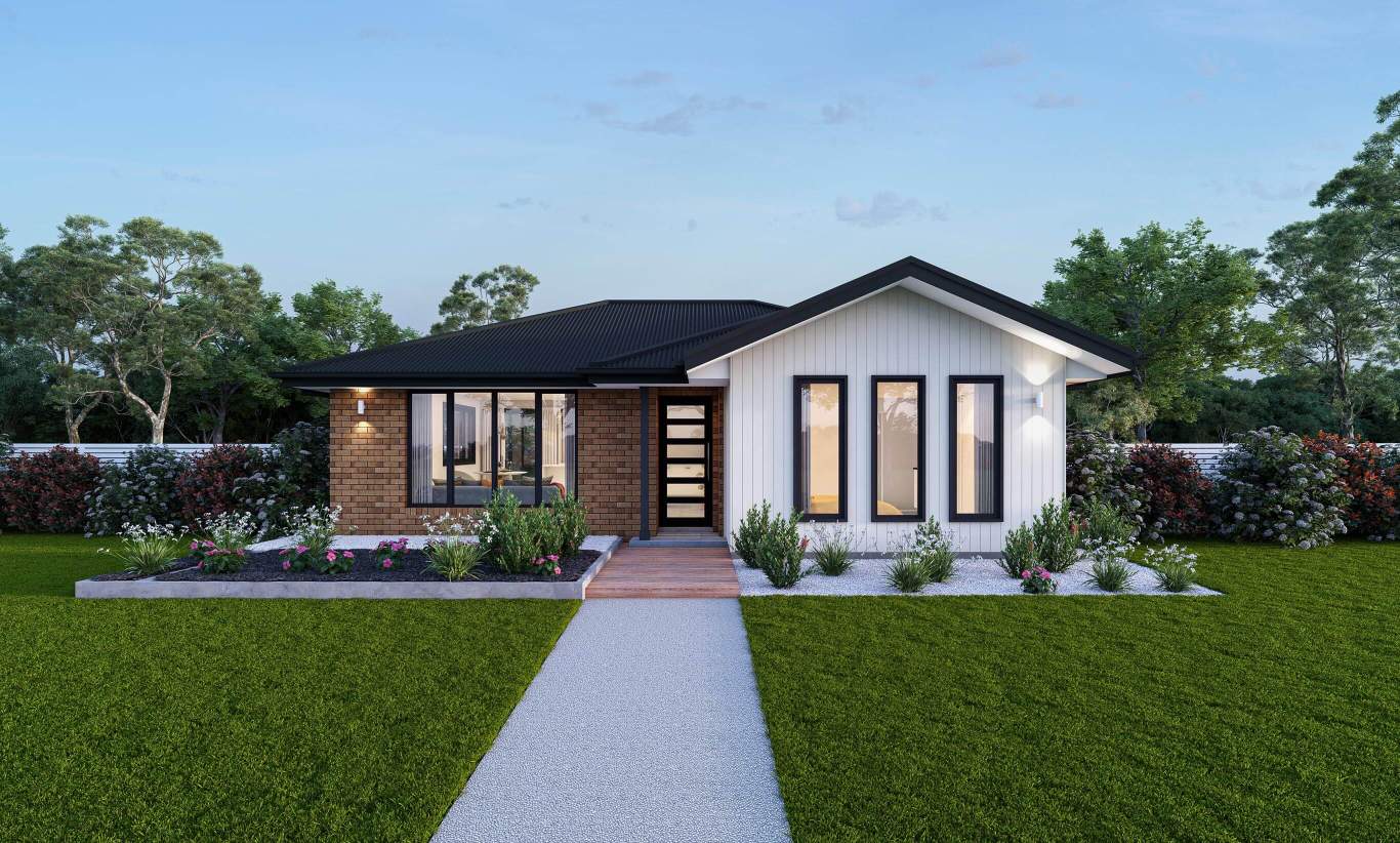 Ascot12-single-storey-home-design-Verve-facade-urban-style