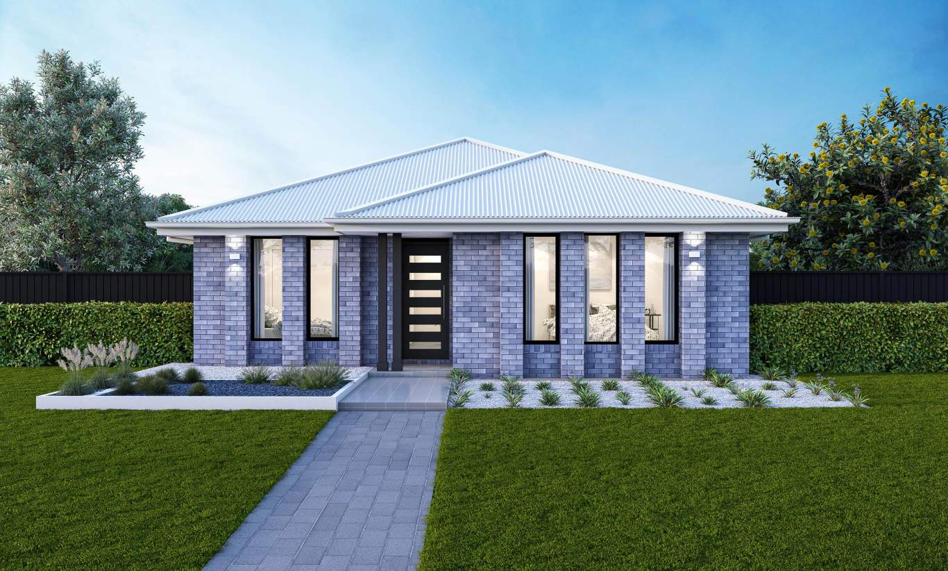 Bailie 14 - Single Storey Home Design Grange Facade