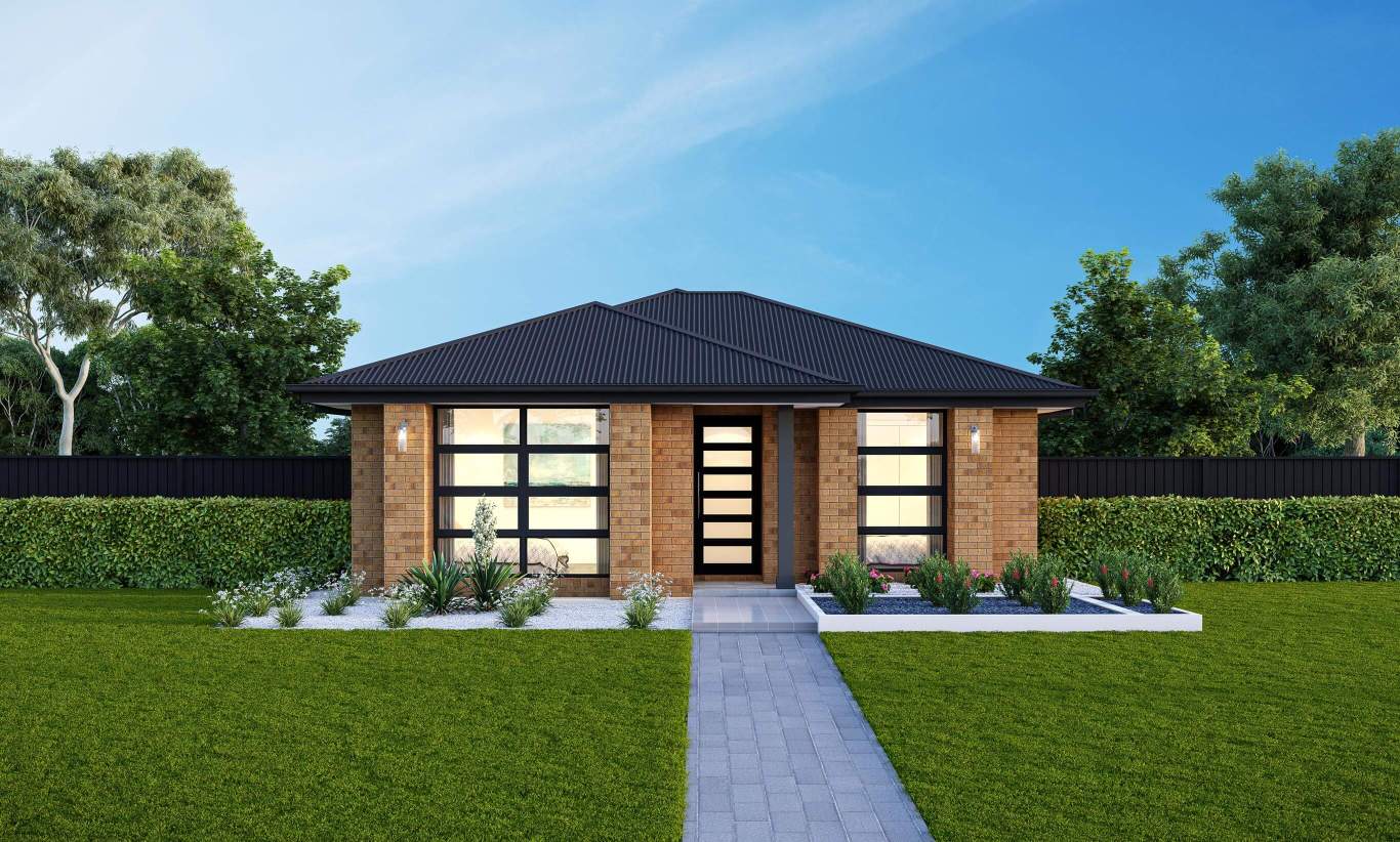 Targa 13 Single Storey Home Design Executive Facade