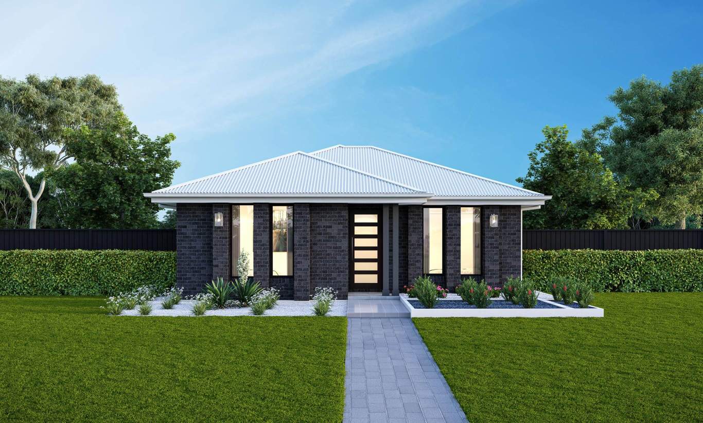 Targa 13 Single Storey Home Design Grange Facade