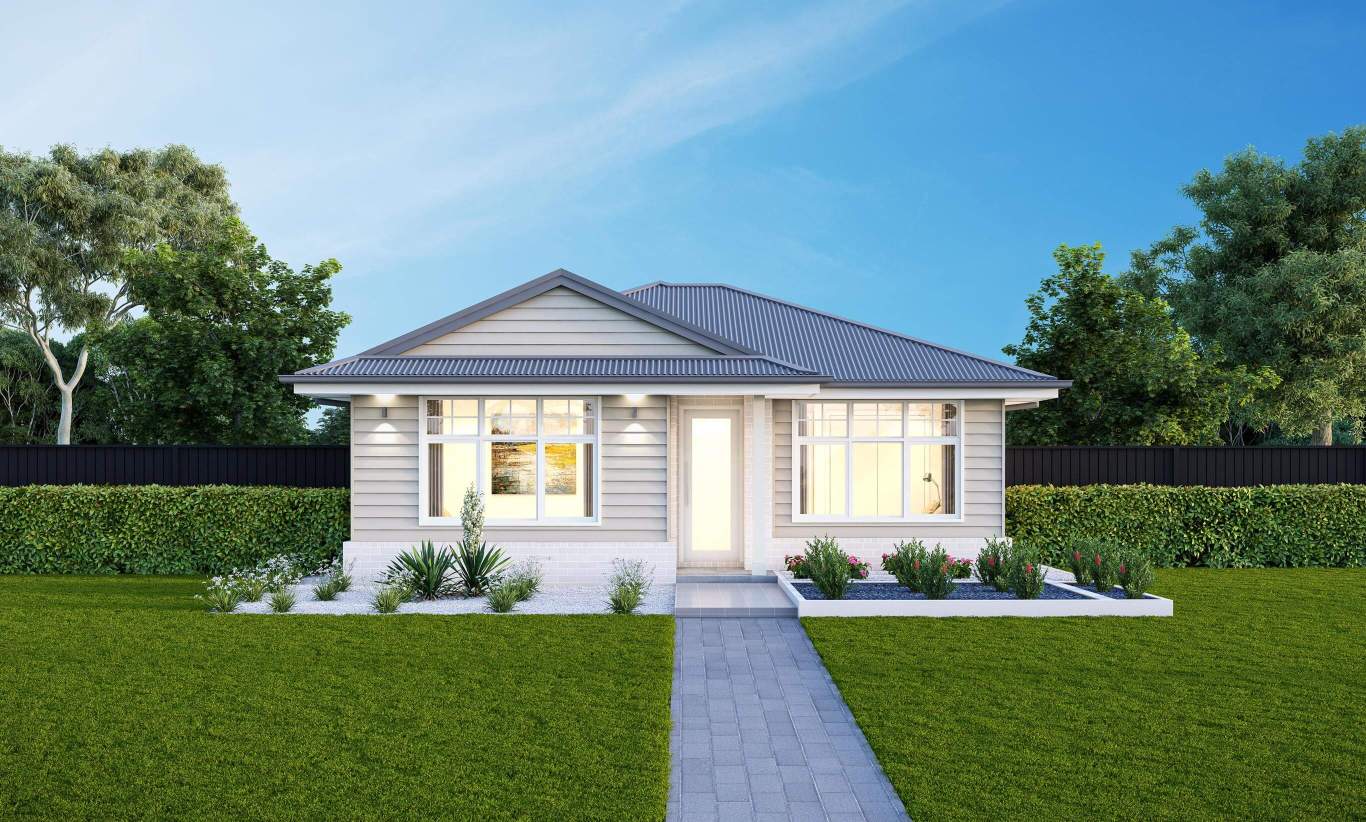 Targa 13 Single Storey Home Design Hampton Facade