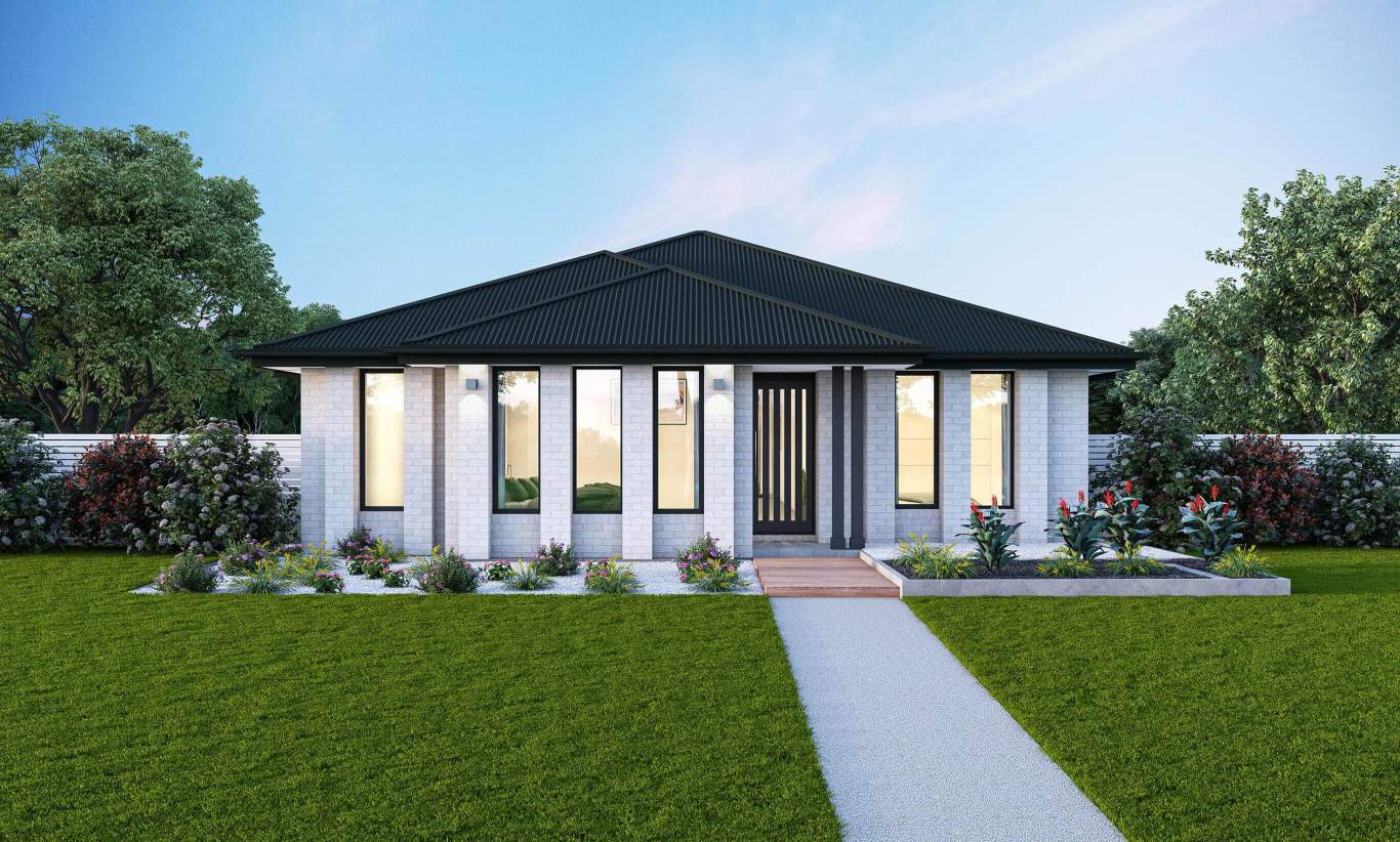 Eden 13 - Single Storey Home Design Grange Facade