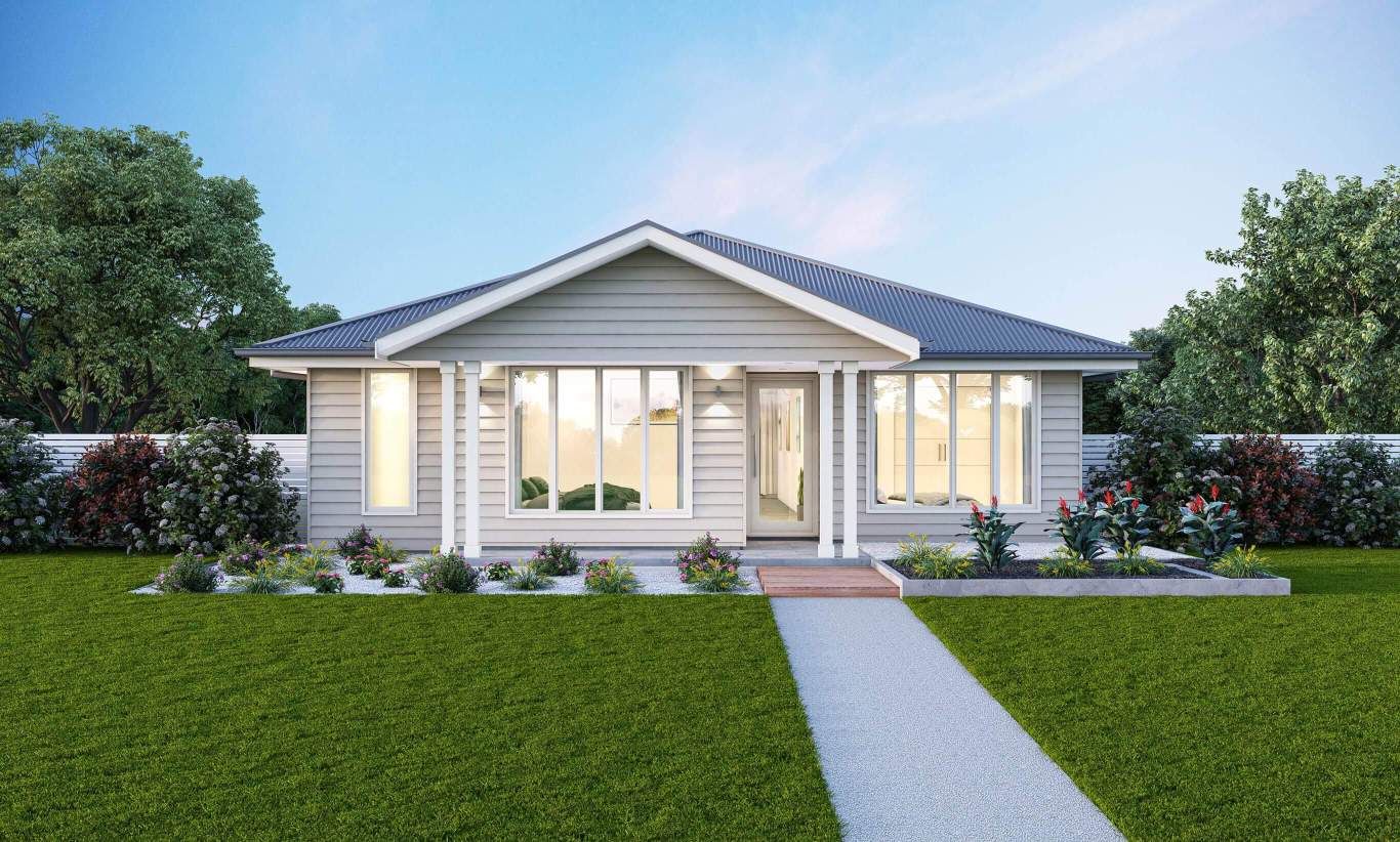 Eden 13 - Single Storey Home Design Rhyde Facade