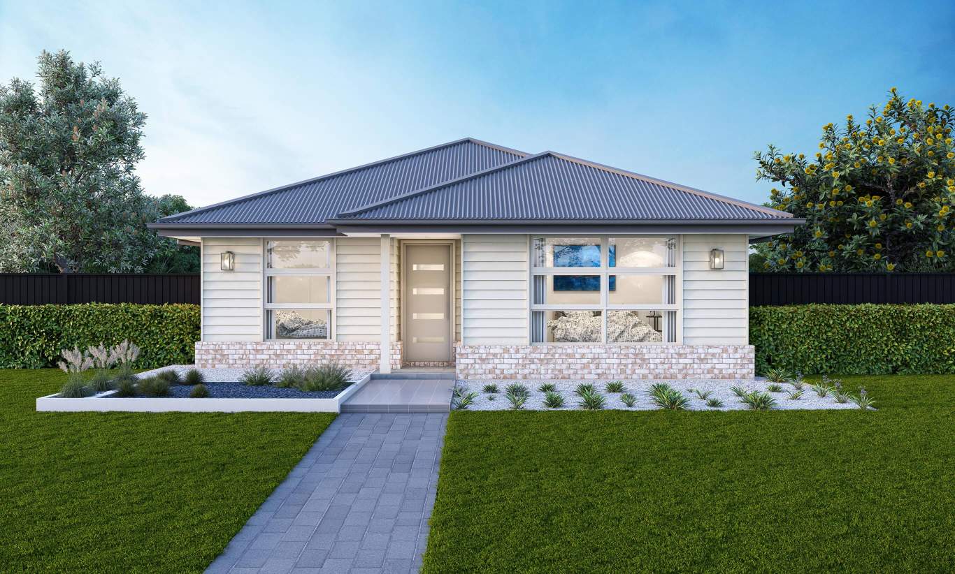 Hamilton 15 Single Storey Home Design Saxon Facade