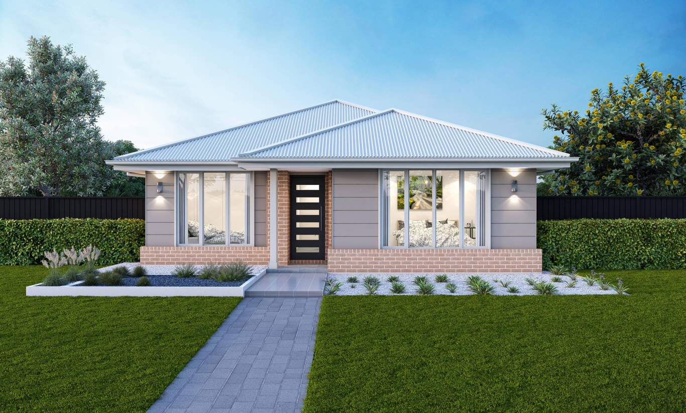 Hamilton 15 Single Storey Home Design Tempo Facade