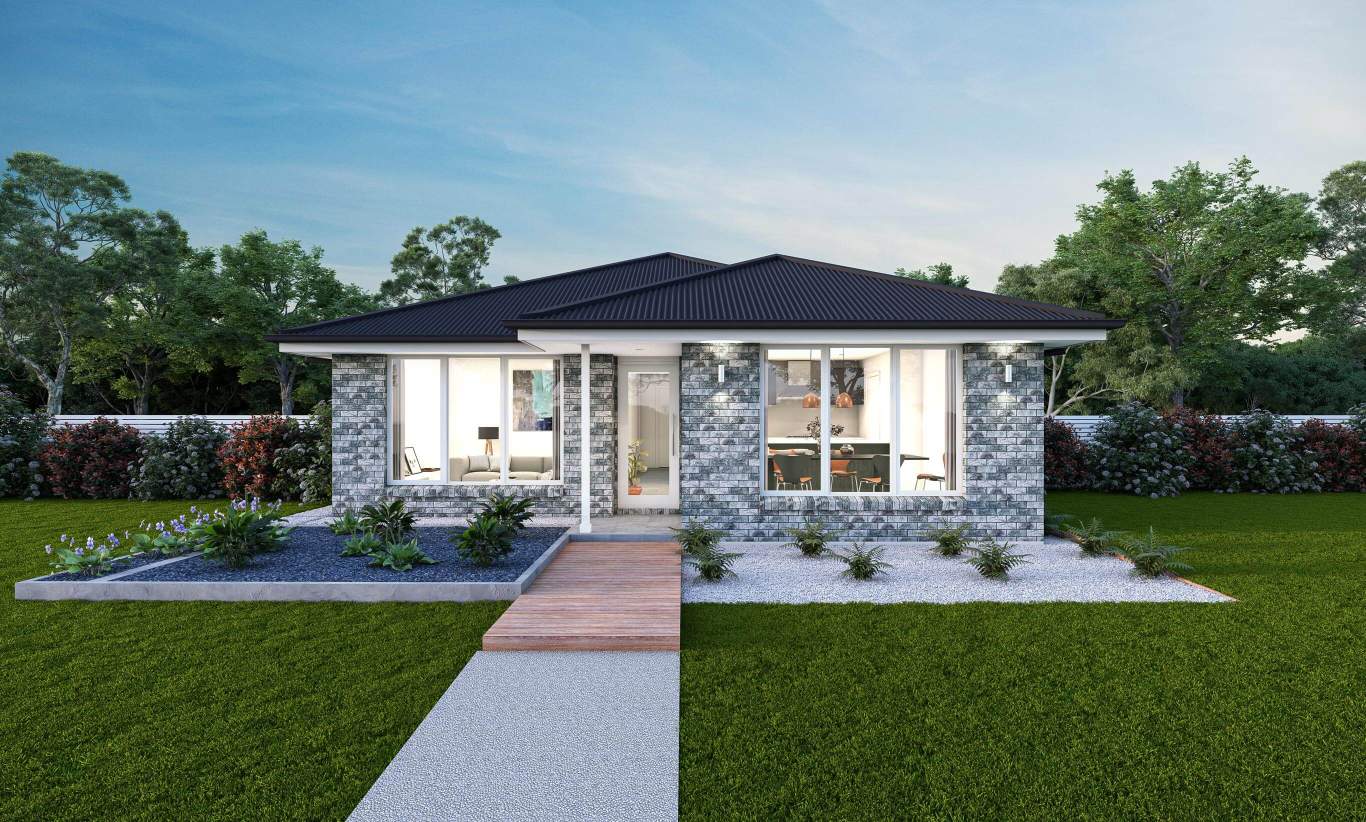 Jade 14 Single Storey Home Design Classic Facade