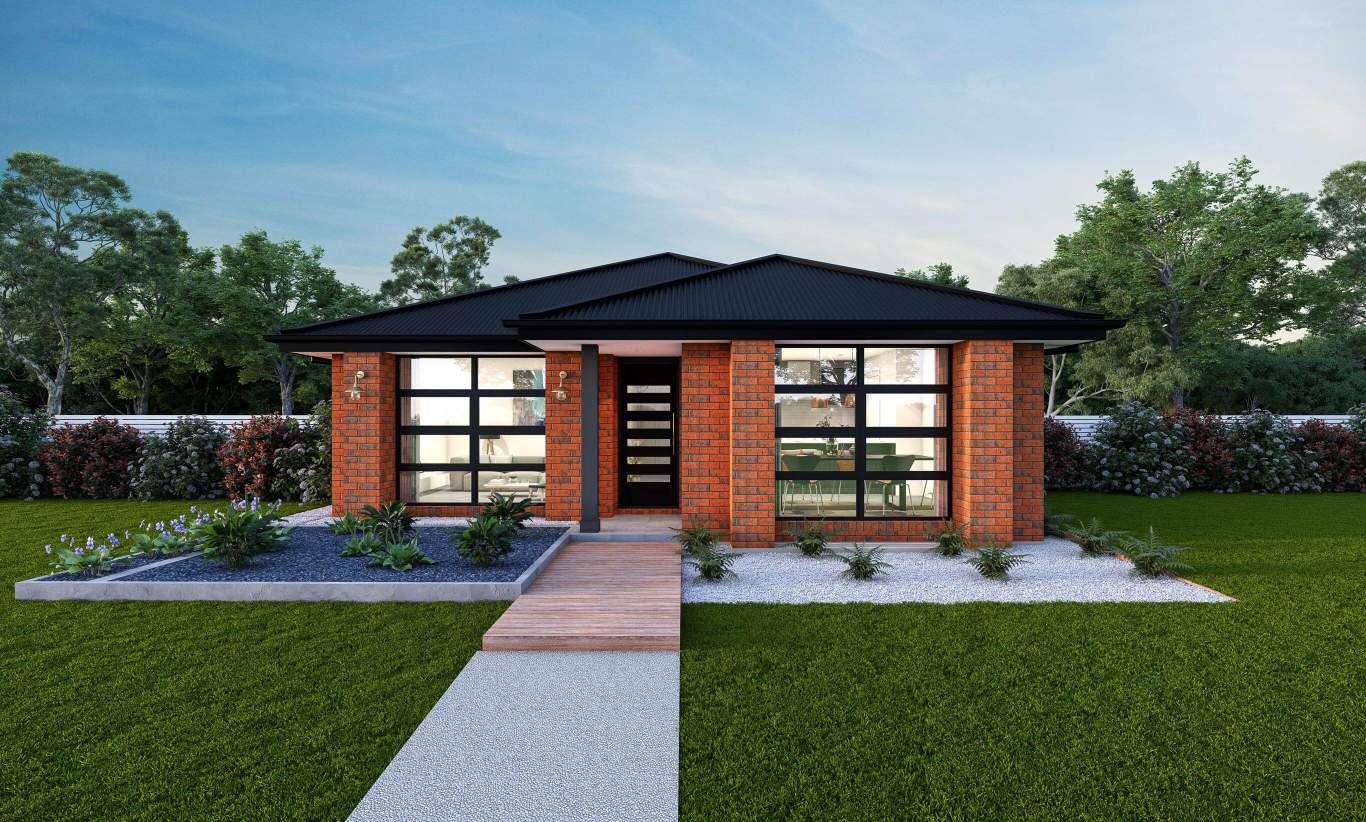 Jade 14 Single Storey Home Design Executive Facade