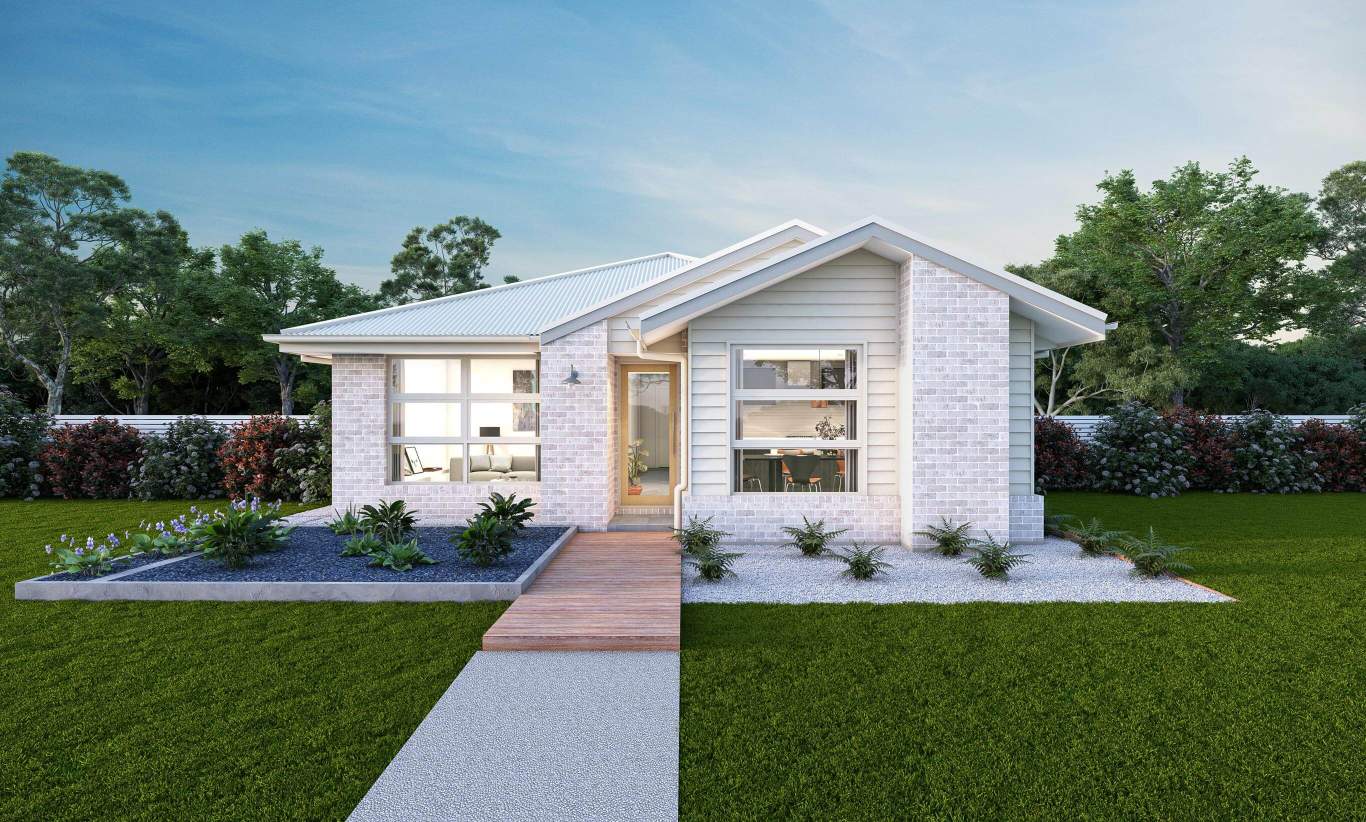 Jade 14 Single Storey Home Design Newport Facade