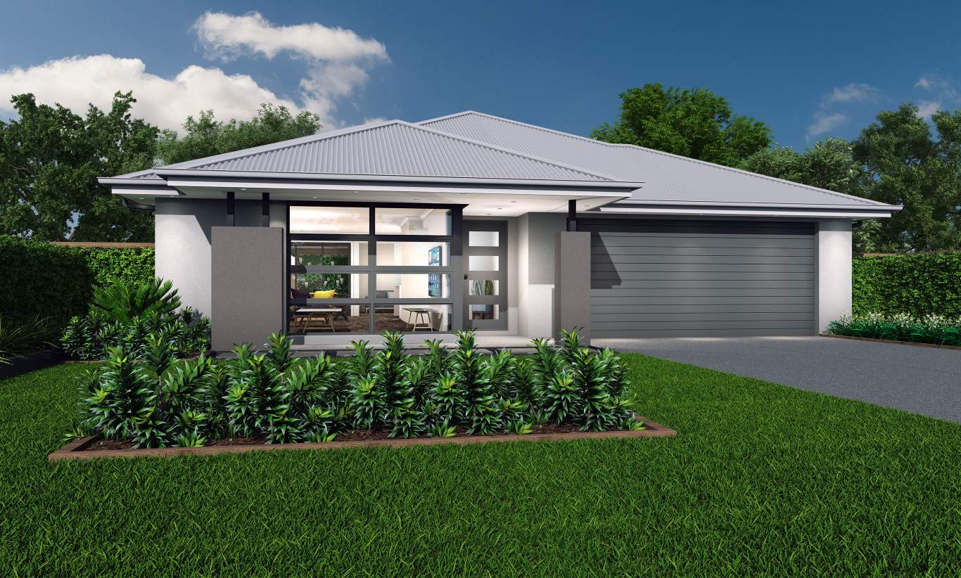 Contemporary Facade-Essington Home Design-Wilson Homes